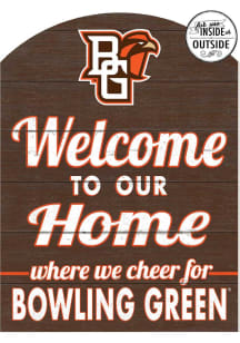 KH Sports Fan Bowling Green Falcons 16x22 Indoor Outdoor Marquee Sign - Orange