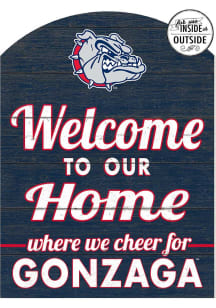 KH Sports Fan Gonzaga Bulldogs 16x22 Indoor Outdoor Marquee Sign - Blue