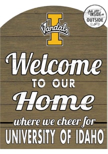 KH Sports Fan Idaho Vandals 16x22 Indoor Outdoor Marquee Sign - Silver