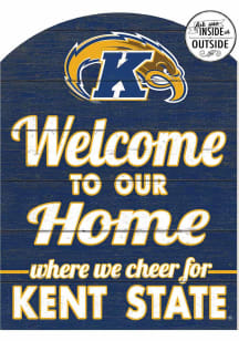 KH Sports Fan Kent State Golden Flashes 16x22 Indoor Outdoor Marquee Sign - Navy Blue