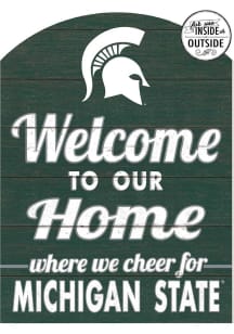 KH Sports Fan Michigan State Spartans 16x22 Indoor Outdoor Marquee Sign - Green