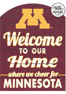 KH Sports Fan Minnesota Golden Gophers 16x22 Indoor Outdoor Marquee Sign - Red