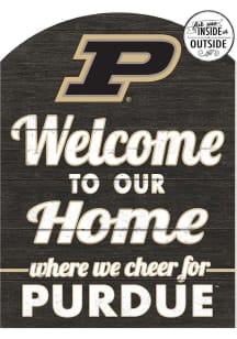 KH Sports Fan Purdue Boilermakers 16x22 Indoor Outdoor Marquee Sign - Gold