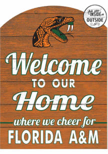 KH Sports Fan Florida A&M Rattlers 16x22 Indoor Outdoor Marquee Sign - Orange