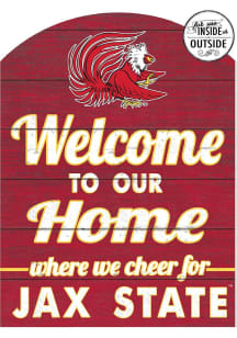 KH Sports Fan Jacksonville State Gamecocks 16x22 Indoor Outdoor Marquee Sign - Red