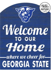 KH Sports Fan Georgia State Panthers 16x22 Indoor Outdoor Marquee Sign - Blue