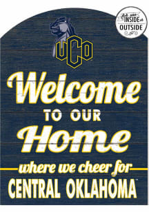 KH Sports Fan Central Oklahoma Bronchos 16x22 Indoor Outdoor Marquee Sign - Blue