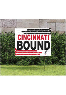 Cincinnati Bearcats KH Sports Fan 18" x 24" Retro School Bound Yard Sign - Red