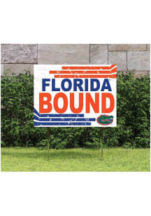 Florida Gators KH Sports Fan 18" x 24" Retro School Bound Yard Sign - Orange