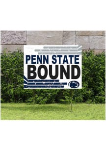 Penn State Nittany Lions KH Sports Fan 18" x 24" Retro School Bound Yard Sign - Blue