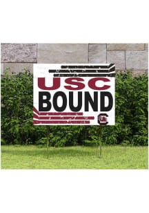 South Carolina Gamecocks KH Sports Fan 18" x 24" Retro School Bound Yard Sign - Garnet
