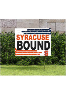 Syracuse Orange KH Sports Fan 18" x 24" Retro School Bound Yard Sign - Orange