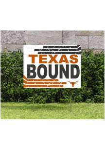 Texas Longhorns KH Sports Fan 18" x 24" Retro School Bound Yard Sign - Burnt Orange