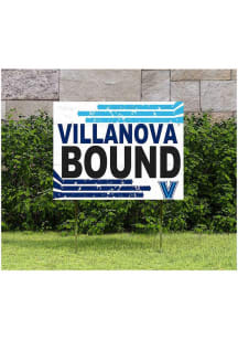 Villanova Wildcats KH Sports Fan 18" x 24" Retro School Bound Yard Sign - Blue