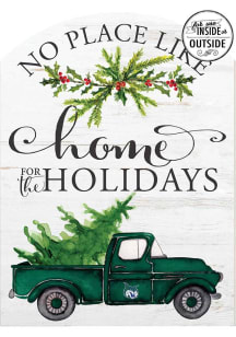 KH Sports Fan Georgia College Bobcats 16x22 Home for Holidays Marquee Sign - White