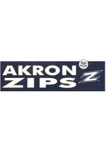 KH Sports Fan Akron Zips 35x10 Indoor Outdoor Colored Logo Sign - Blue