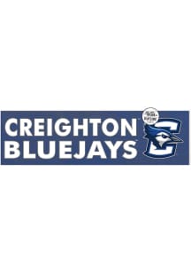KH Sports Fan Creighton Bluejays 35x10 Indoor Outdoor Colored Logo Sign - Blue
