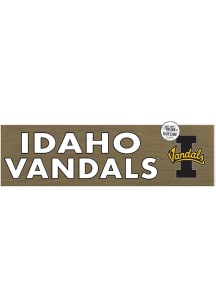 KH Sports Fan Idaho Vandals 35x10 Indoor Outdoor Colored Logo Sign - Silver