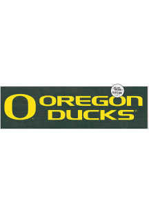 KH Sports Fan Oregon Ducks 35x10 Indoor Outdoor Colored Logo Sign - Green