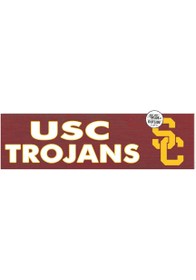 KH Sports Fan USC Trojans 35x10 Indoor Outdoor Colored Logo Sign - Red