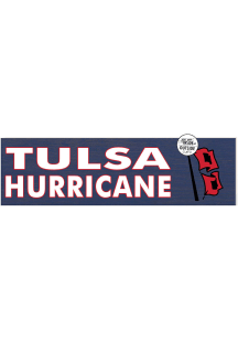 KH Sports Fan Tulsa Golden Hurricane 35x10 Indoor Outdoor Colored Logo Sign - Gold