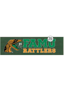 KH Sports Fan Florida A&M Rattlers 35x10 Indoor Outdoor Colored Logo Sign - Orange