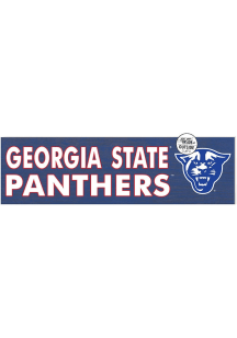 KH Sports Fan Georgia State Panthers 35x10 Indoor Outdoor Colored Logo Sign - Blue
