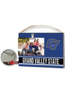 Grand Valley State Lakers Clip It Colored Logo Photo Picture Frame - Blue