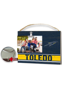 Toledo Rockets Clip It Colored Logo Photo Picture Frame - Blue