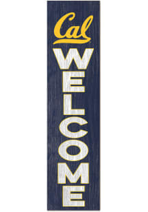 KH Sports Fan Cal Golden Bears 11x46 Welcome Leaning Sign - Blue