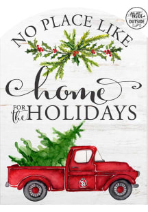 KH Sports Fan South Dakota Coyotes 16x22 Home for Holidays Marquee Sign - White