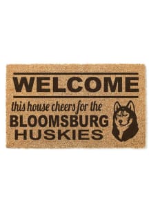 Bloomsburg University Huskies 18x30 Welcome Door Mat