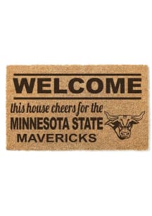 Minnesota State Mankato Mavericks 18x30 Welcome Door Mat