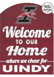 KH Sports Fan Indianapolis Greyhounds 16x22 Indoor Outdoor Marquee Sign - Red