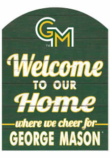 KH Sports Fan George Mason University 16x22 Indoor Outdoor Marquee Sign - Green