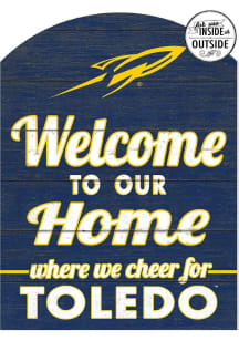 KH Sports Fan Toledo Rockets 16x22 Indoor Outdoor Marquee Sign - Blue