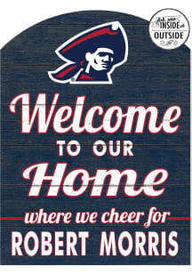 KH Sports Fan Robert Morris Colonials 16x22 Indoor Outdoor Marquee Sign - Red