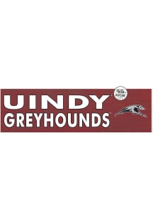 KH Sports Fan Indianapolis Greyhounds 35x10 Indoor Outdoor Colored Logo Sign - Red