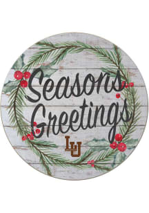 KH Sports Fan Lehigh University 20x20 Weathered Seasons Greetings Sign - Grey