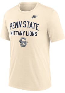 Nike Penn State Nittany Lions Natural Legacy Campus Short Sleeve T Shirt