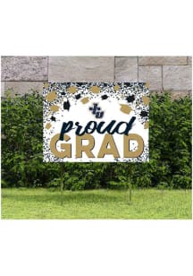John Carroll Blue Streaks KH Sports Fan 18x24 Proud Grad Confetti Yard Sign - Blue