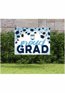 Maine Black Bears KH Sports Fan 18x24 Proud Grad Confetti Yard Sign - Blue