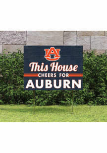 Auburn Tigers KH Sports Fan 18x24 This House Cheers Yard Sign - Orange