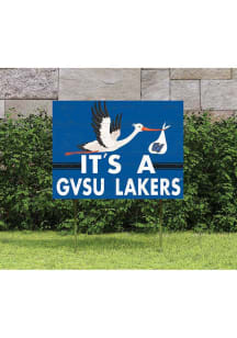 Grand Valley State Lakers KH Sports Fan 18x24 Stork Yard Sign - Blue