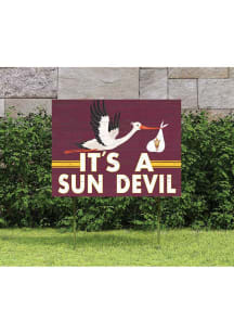 Arizona State Sun Devils KH Sports Fan 18x24 Stork Yard Sign - Red