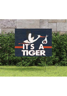 Auburn Tigers KH Sports Fan 18x24 Stork Yard Sign - Orange