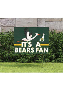 Baylor Bears KH Sports Fan 18x24 Stork Yard Sign - Green