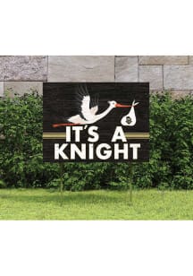 UCF Knights KH Sports Fan 18x24 Stork Yard Sign - Black