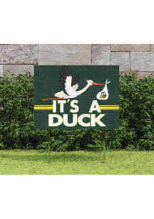 Oregon Ducks KH Sports Fan 18x24 Stork Yard Sign - Green