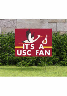 USC Trojans KH Sports Fan 18x24 Stork Yard Sign - Red